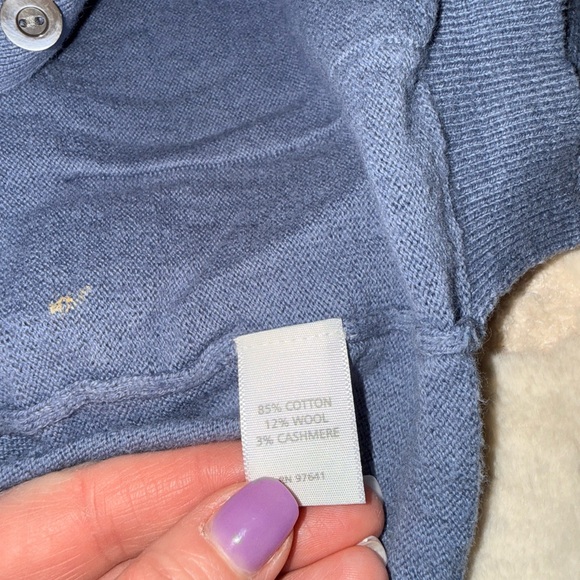 J. Jill Soft Blue Open Cardigan - Picture 5 of 6